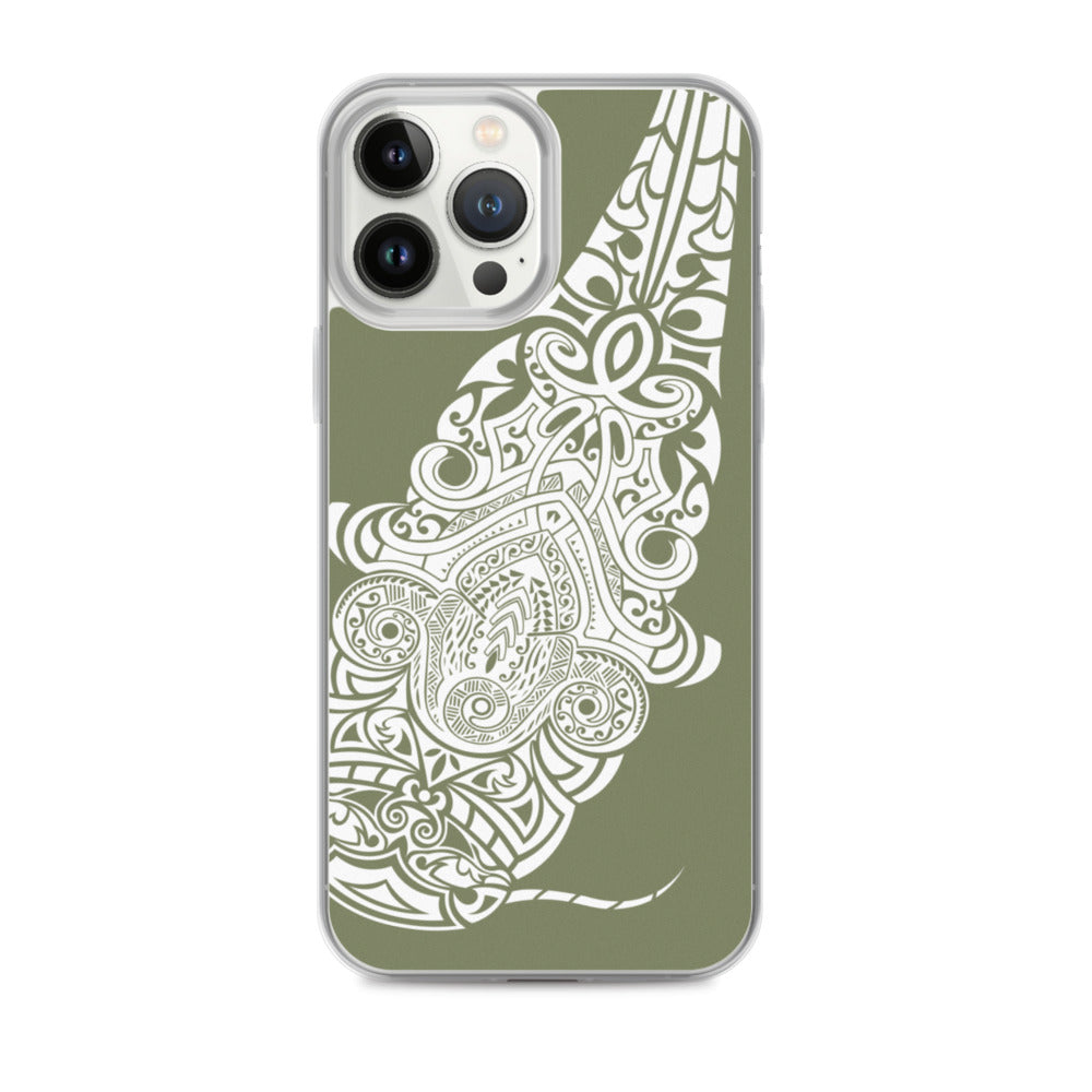 iPhone Case - Flathead Catfish - Forest Green