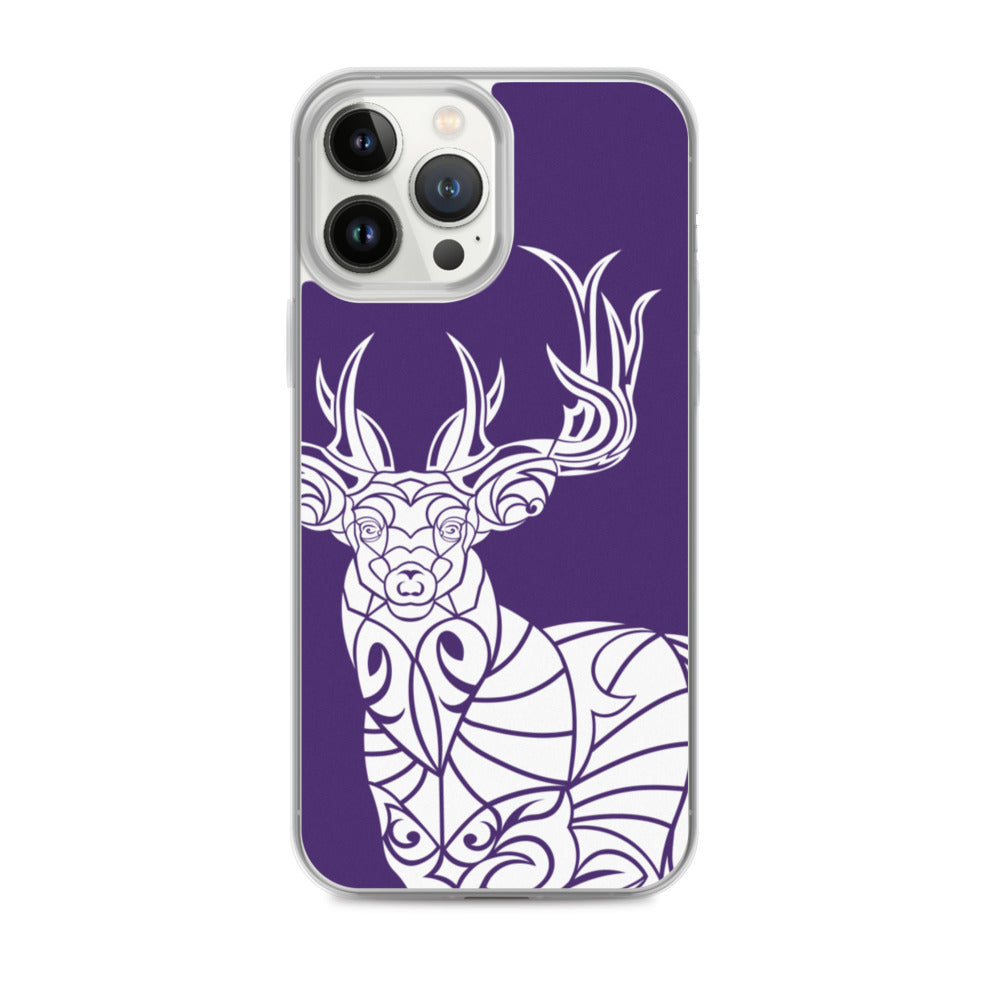 iPhone Case - Whitetail Deer - Purple