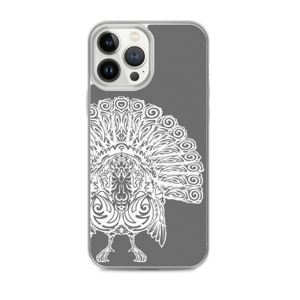 iPhone Case - Wild Turkey - Grey