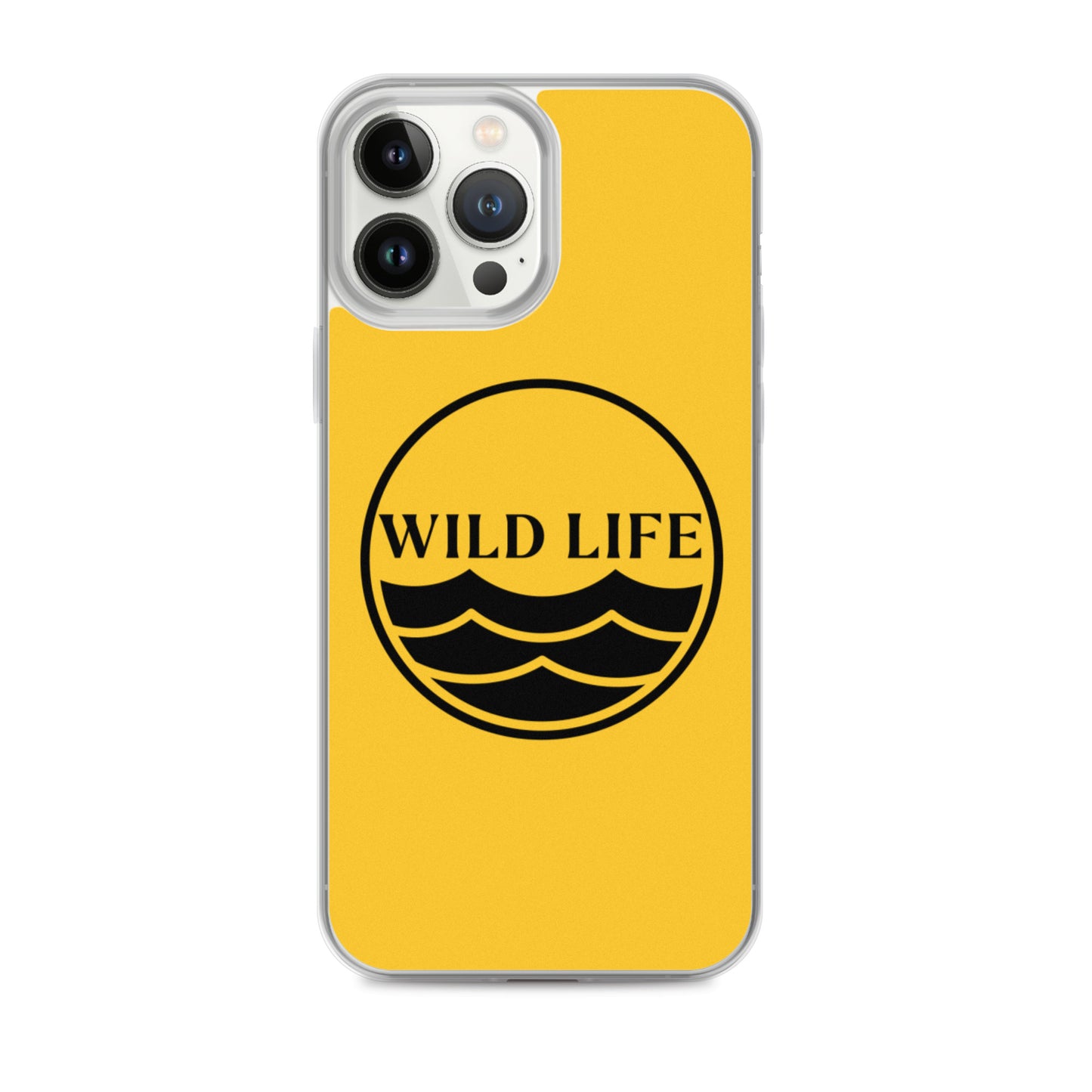 WILD LIFE iPhone Case - Yellow