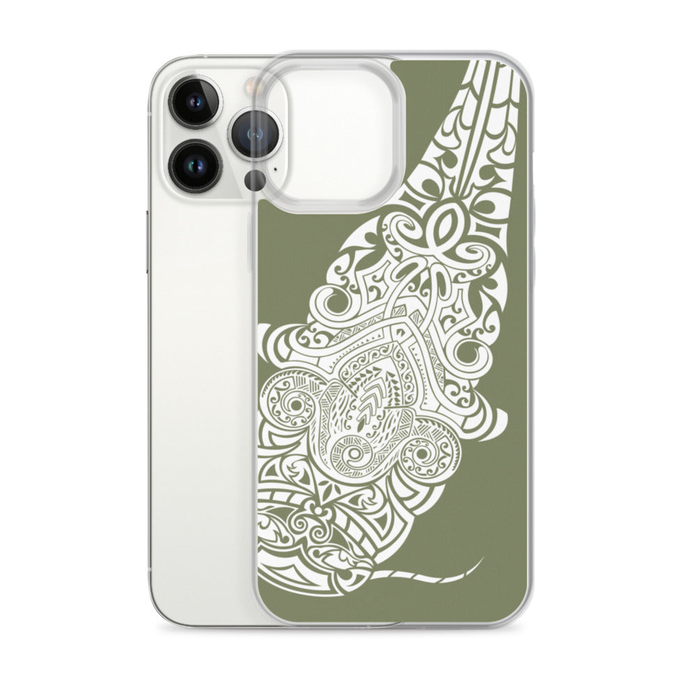 iPhone Case Flathead Catfish Forest Green Tribewear Outdoors