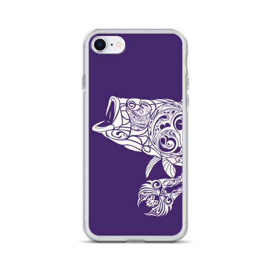 iPhone Case - Largemouth Bass - Purple