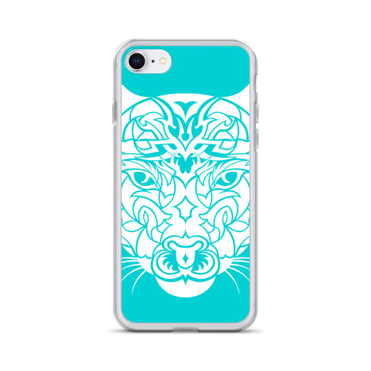 iPhone Case - Mountain Lion - Turquoise