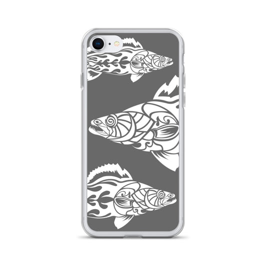 iPhone Case- Walleye - Grey