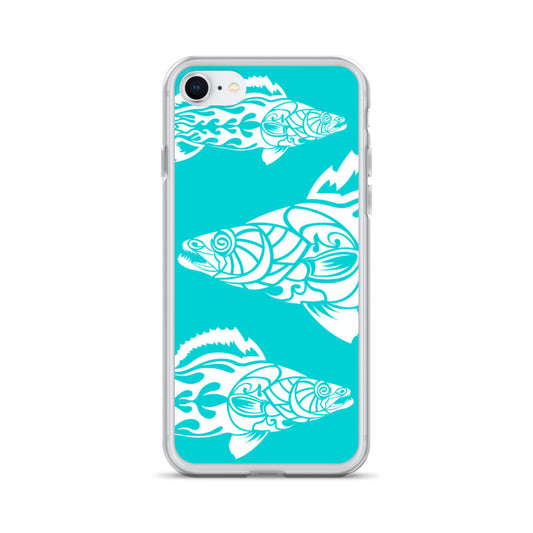 iPhone Case- Walleye - Turquoise