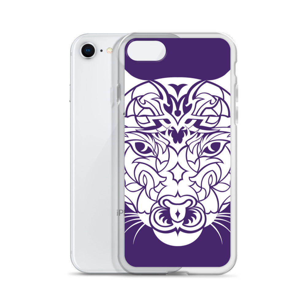 iPhone Case - Mountain Lion - Purple