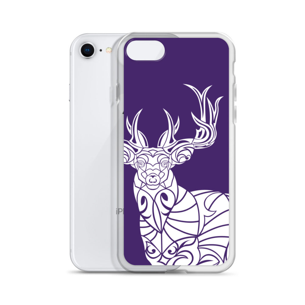 iPhone Case - Whitetail Deer - Purple