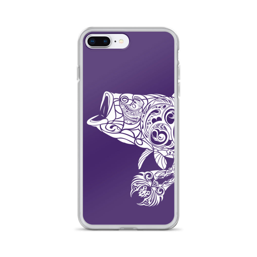 iPhone Case - Largemouth Bass - Purple