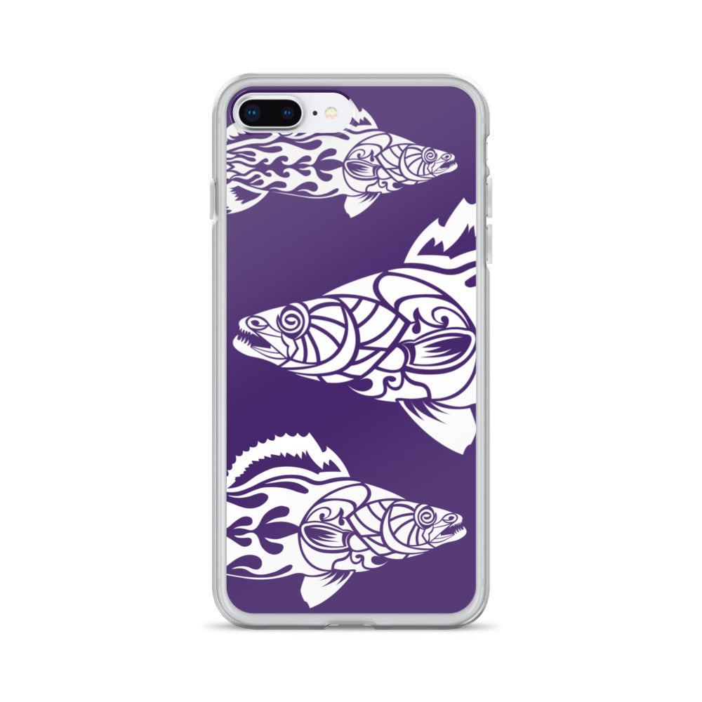 iPhone Case- Walleye - Purple