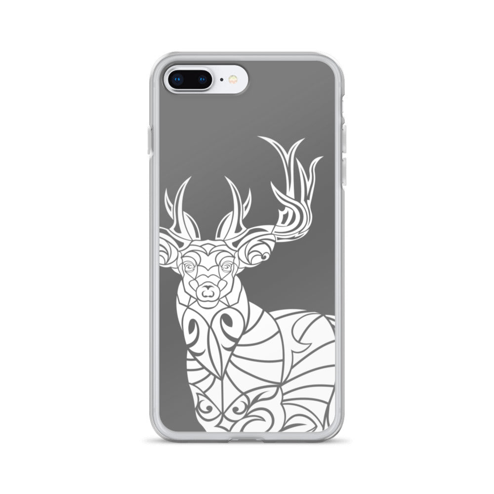 iPhone Case - Whitetail Deer - Grey