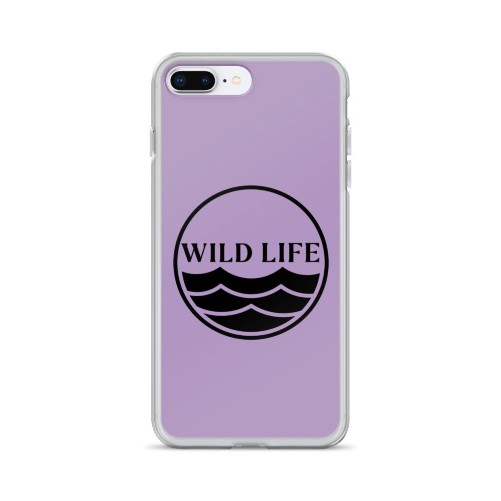 WILD LIFE iPhone Case - Lavender