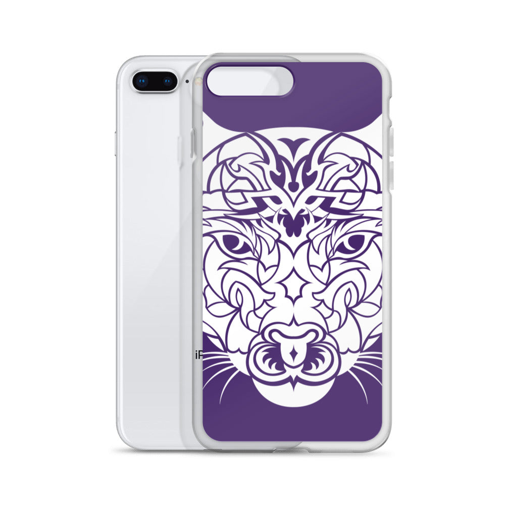 iPhone Case - Mountain Lion - Purple