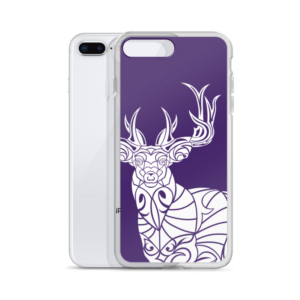 iPhone Case - Whitetail Deer - Purple