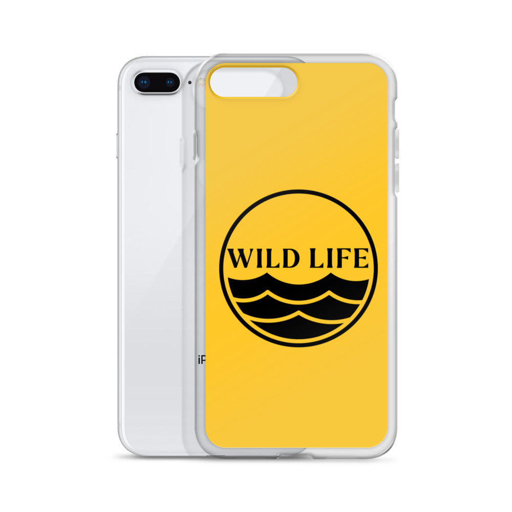 WILD LIFE iPhone Case - Yellow