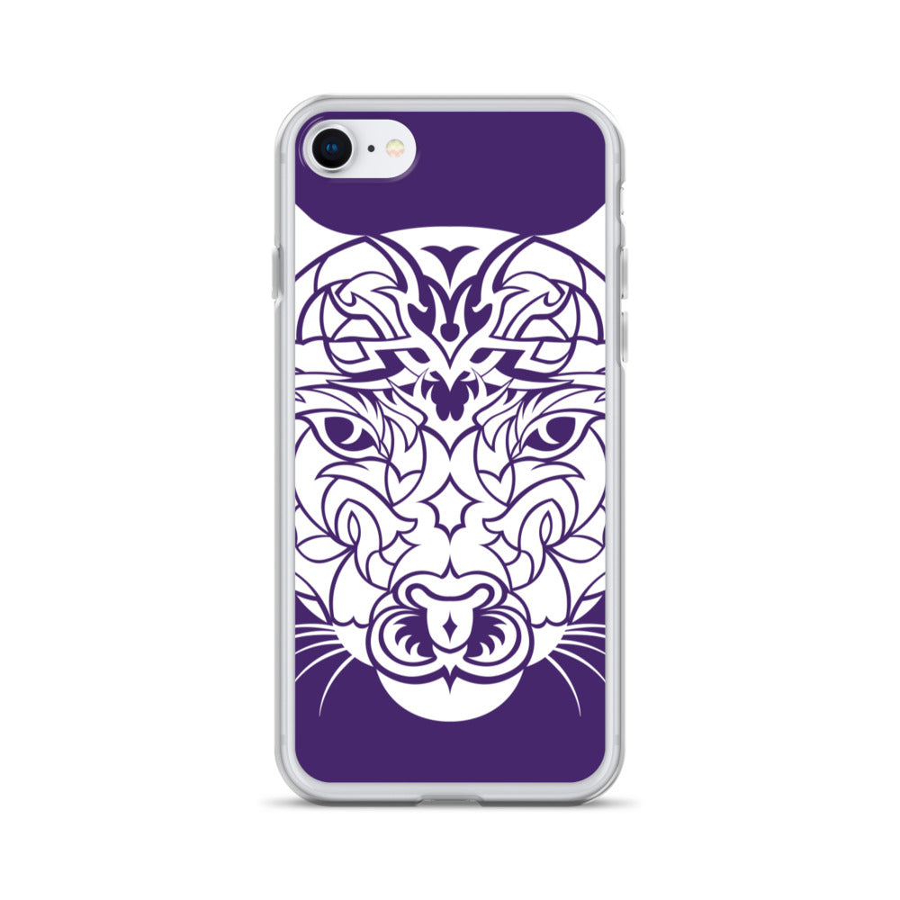 iPhone Case - Mountain Lion - Purple