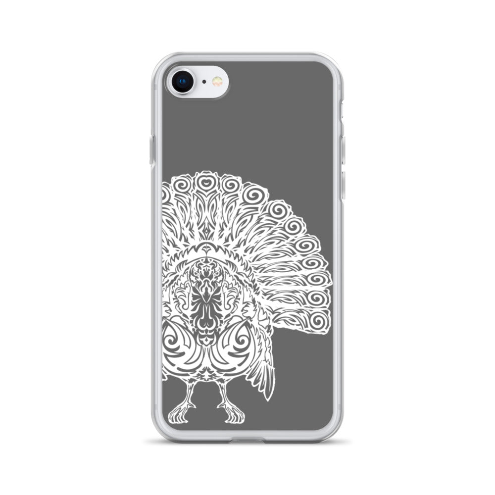 iPhone Case - Wild Turkey - Grey