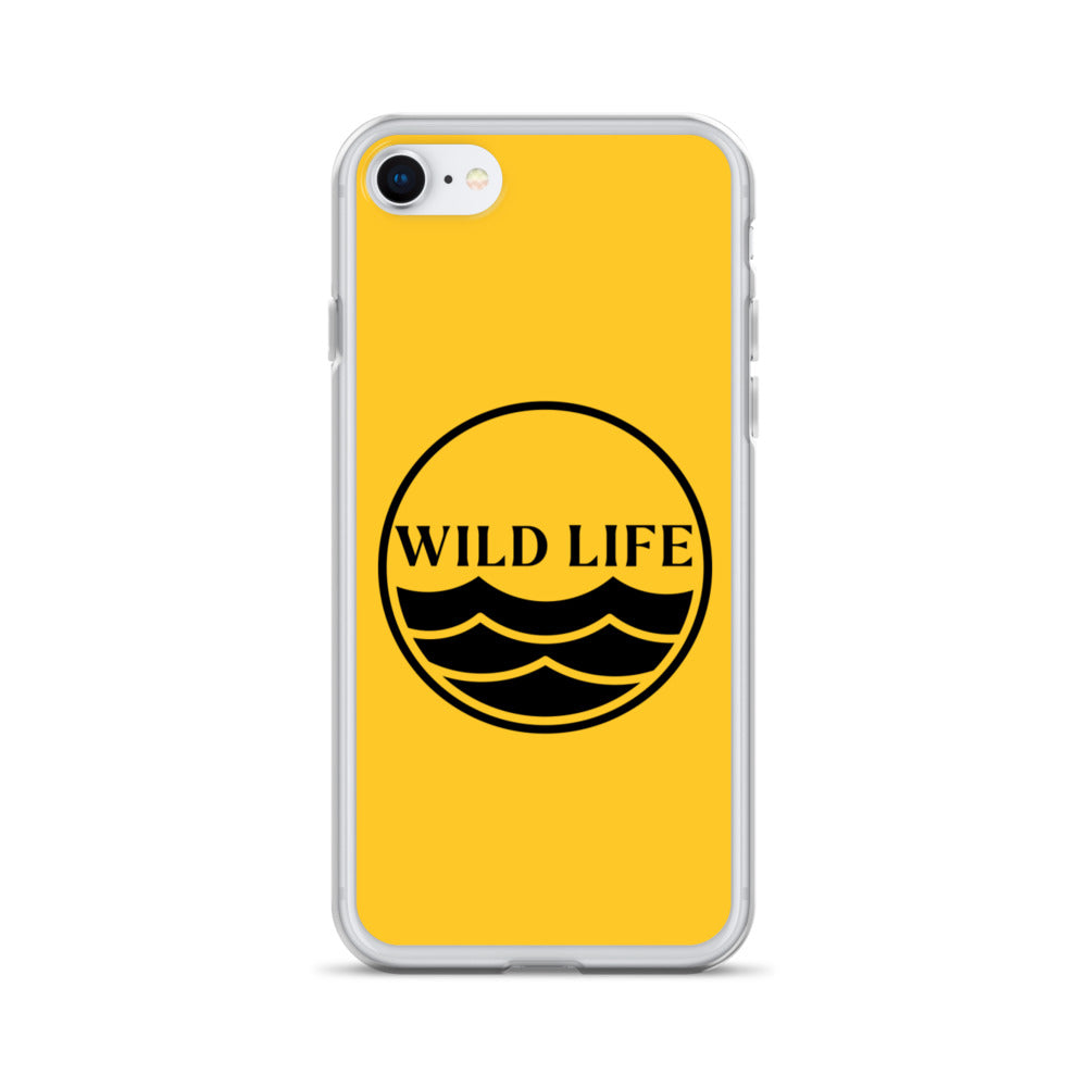 WILD LIFE iPhone Case - Yellow