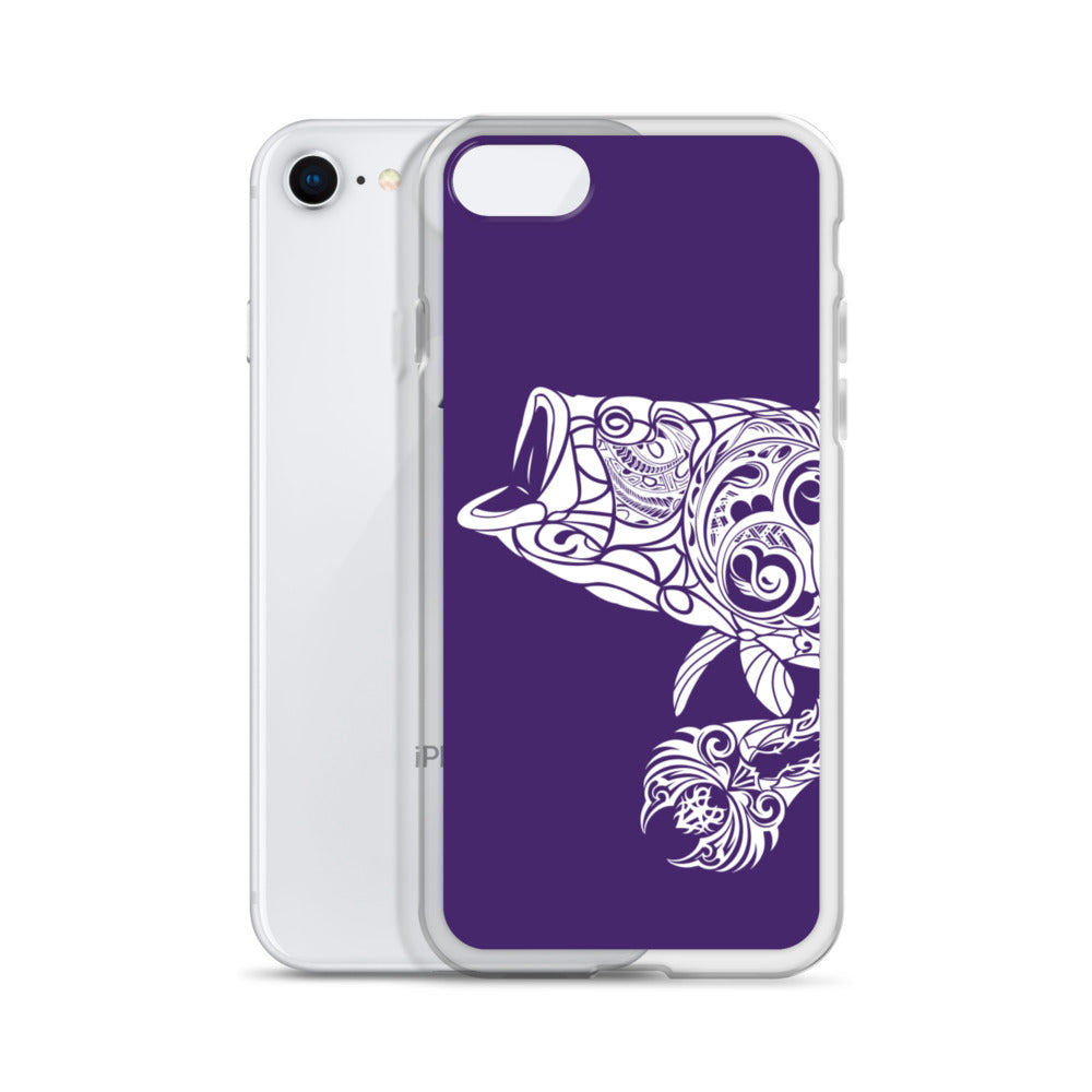 iPhone Case - Largemouth Bass - Purple