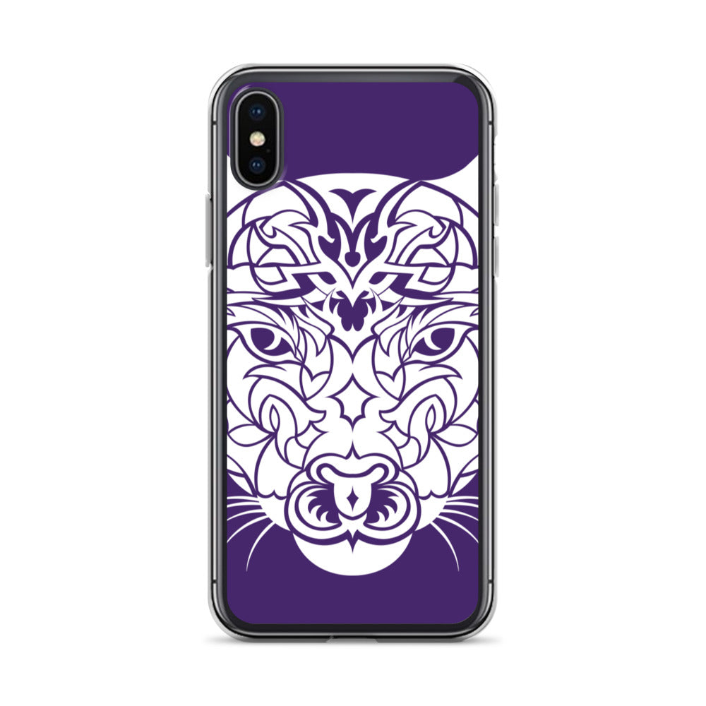 iPhone Case - Mountain Lion - Purple