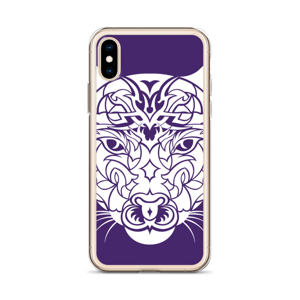 iPhone Case - Mountain Lion - Purple