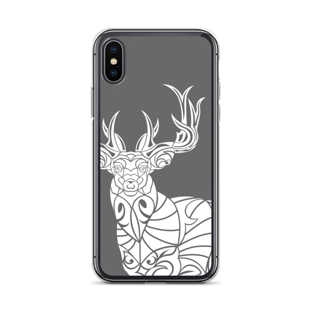 iPhone Case - Whitetail Deer - Grey