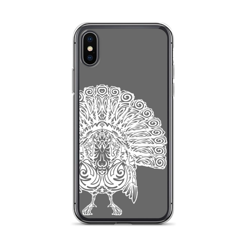 iPhone Case - Wild Turkey - Grey