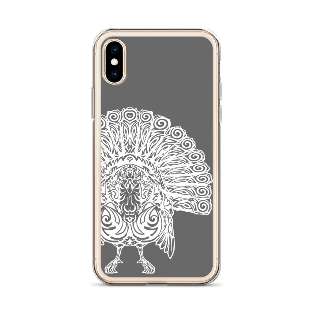 iPhone Case - Wild Turkey - Grey