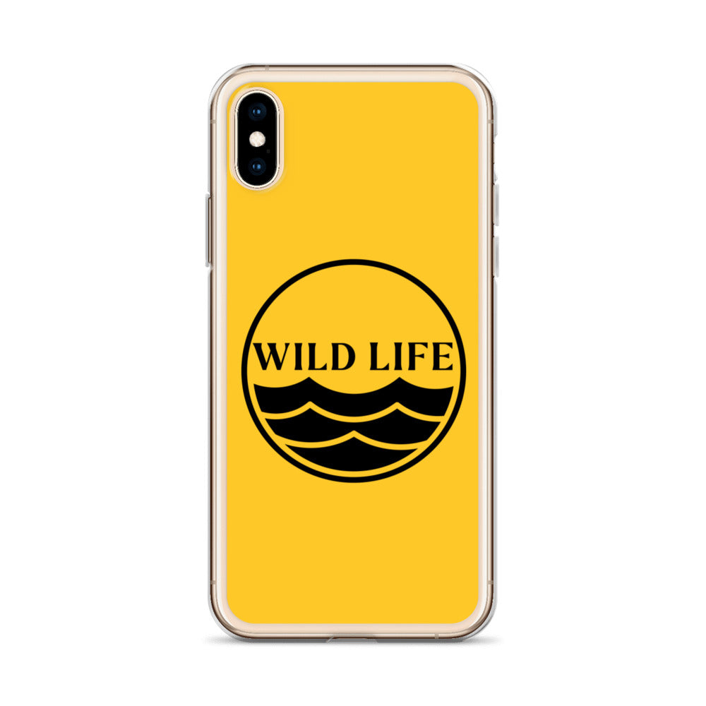 WILD LIFE iPhone Case - Yellow