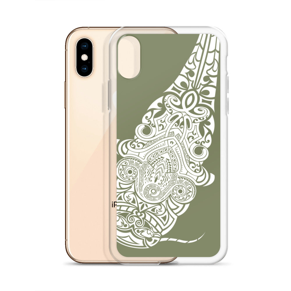 iPhone Case - Flathead Catfish - Forest Green