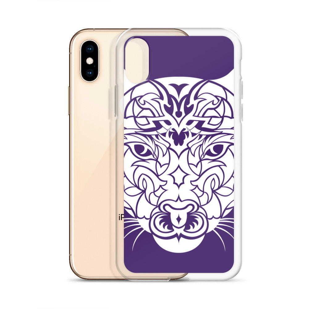 iPhone Case - Mountain Lion - Purple