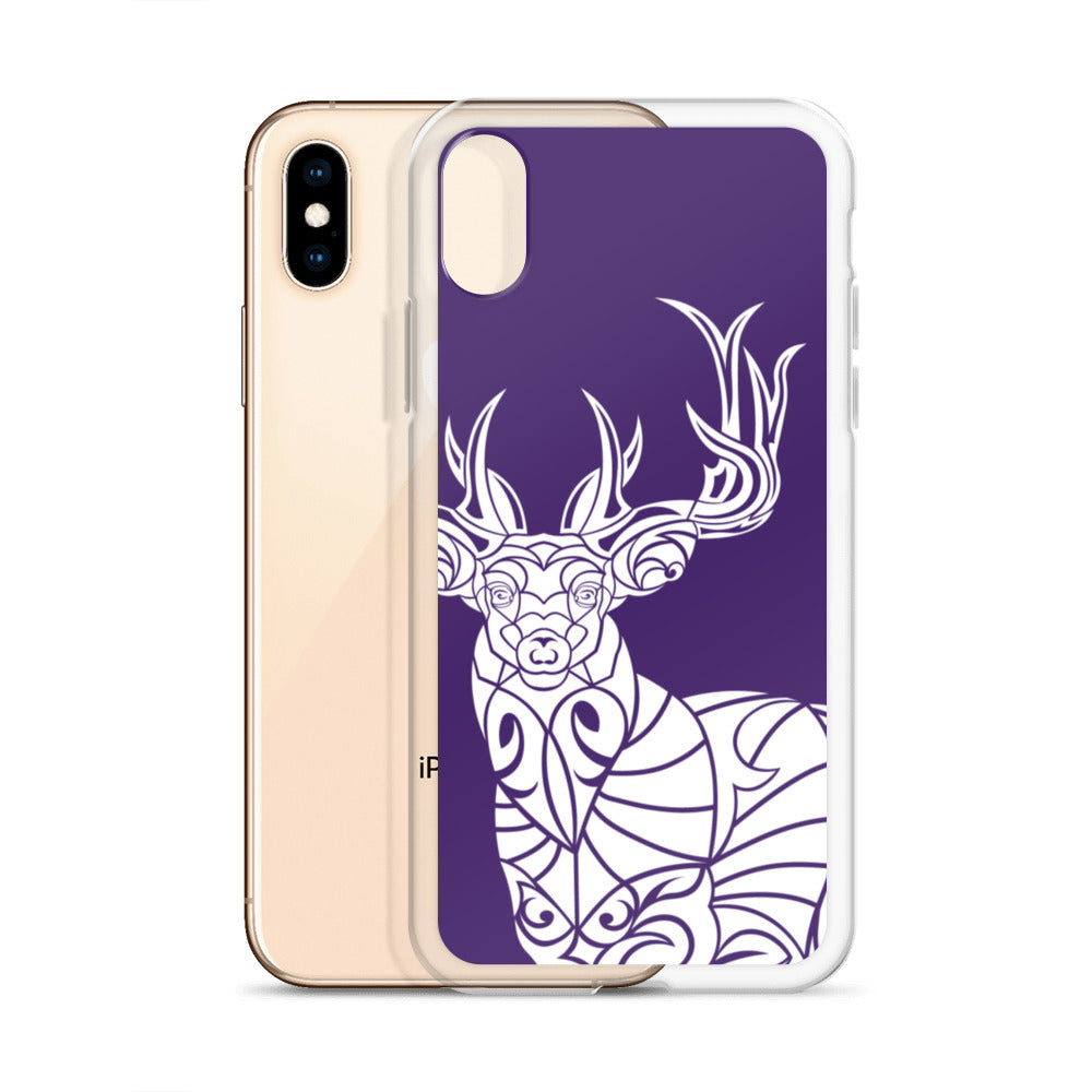 iPhone Case - Whitetail Deer - Purple