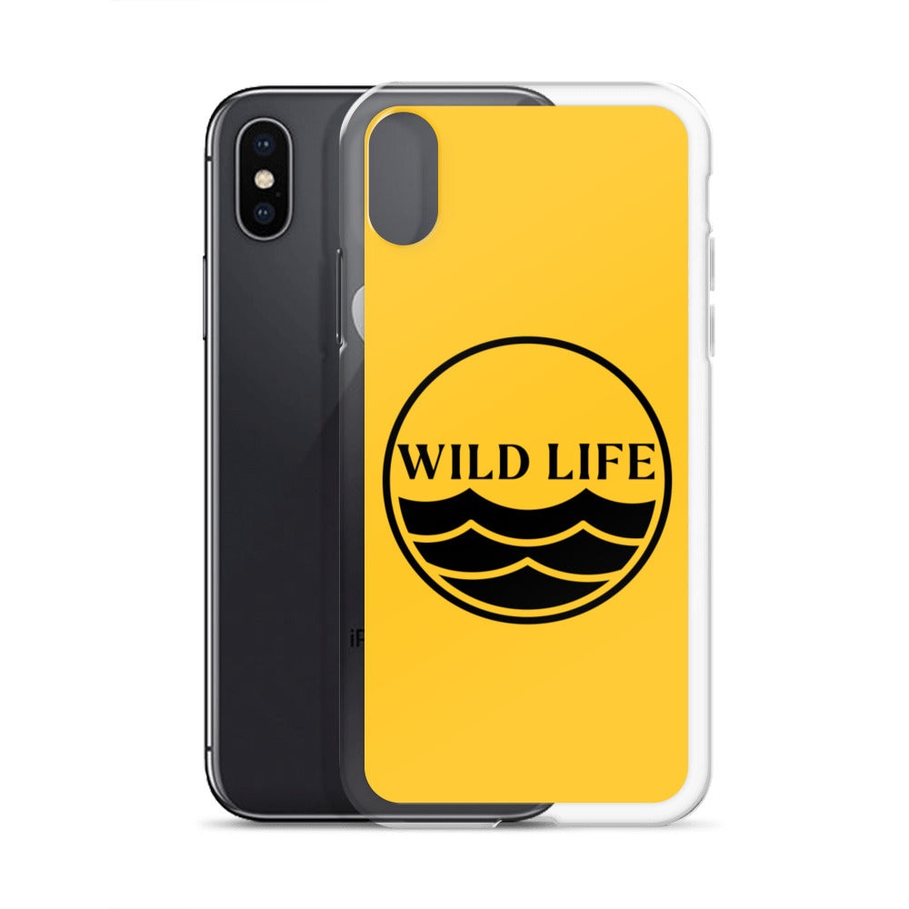 WILD LIFE iPhone Case - Yellow