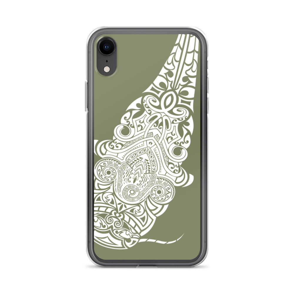 iPhone Case - Flathead Catfish - Forest Green