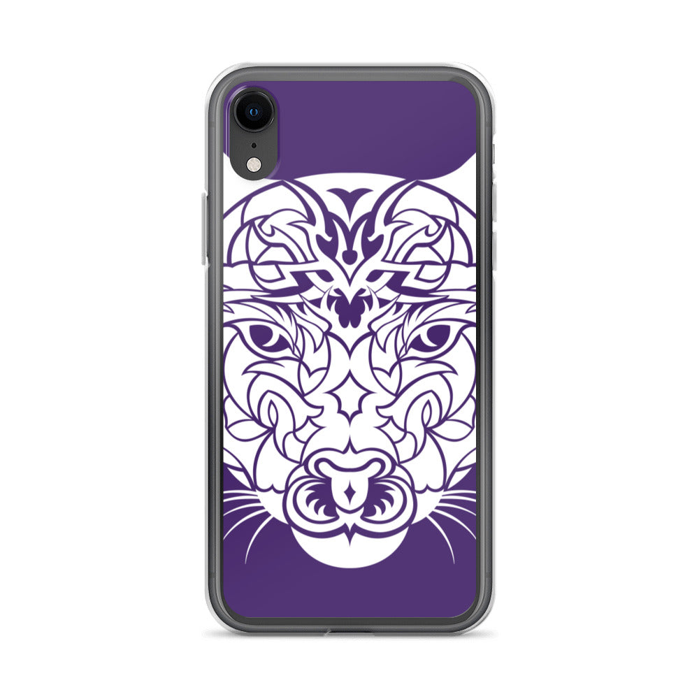 iPhone Case - Mountain Lion - Purple