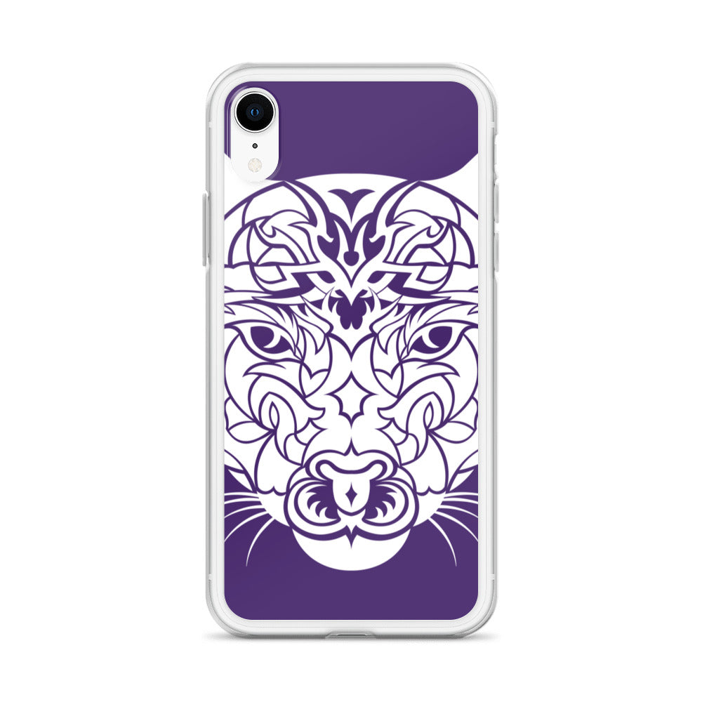 iPhone Case - Mountain Lion - Purple