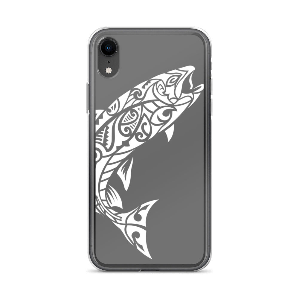 iPhone Case - Rainbow Trout - Grey