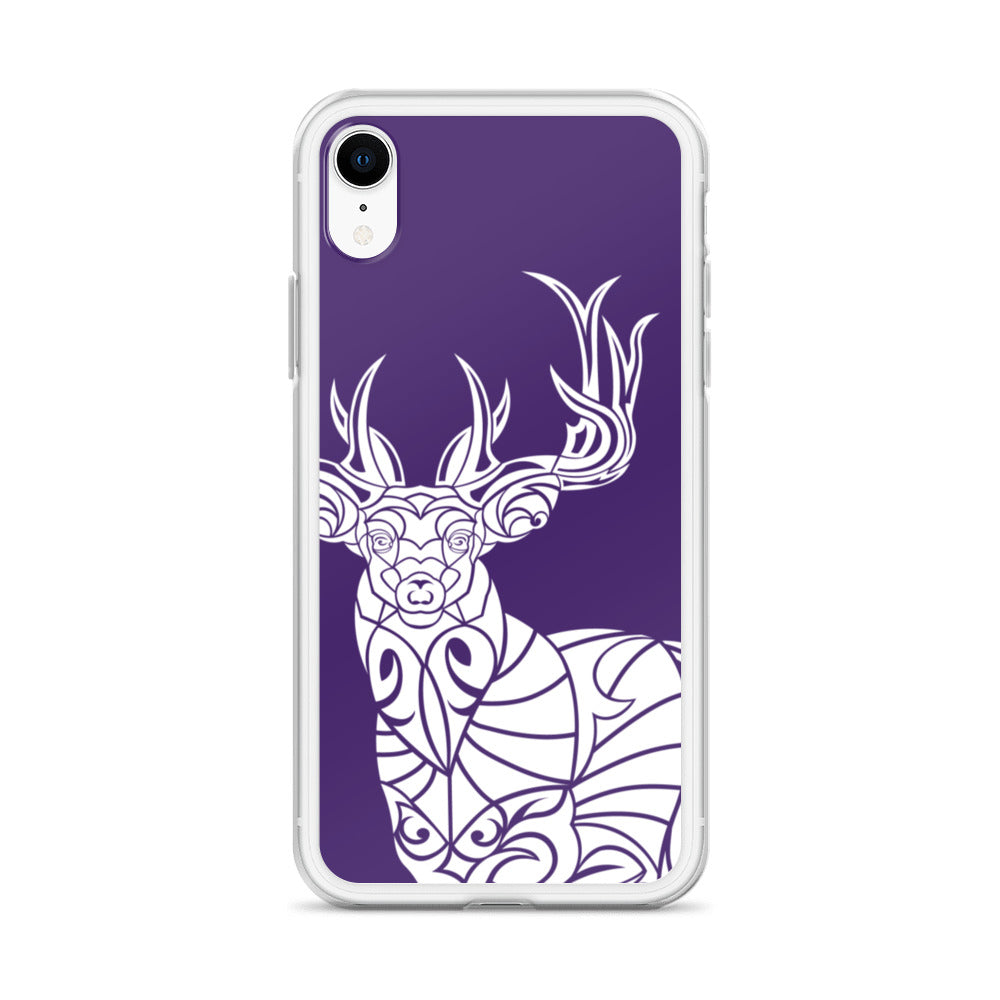 iPhone Case - Whitetail Deer - Purple