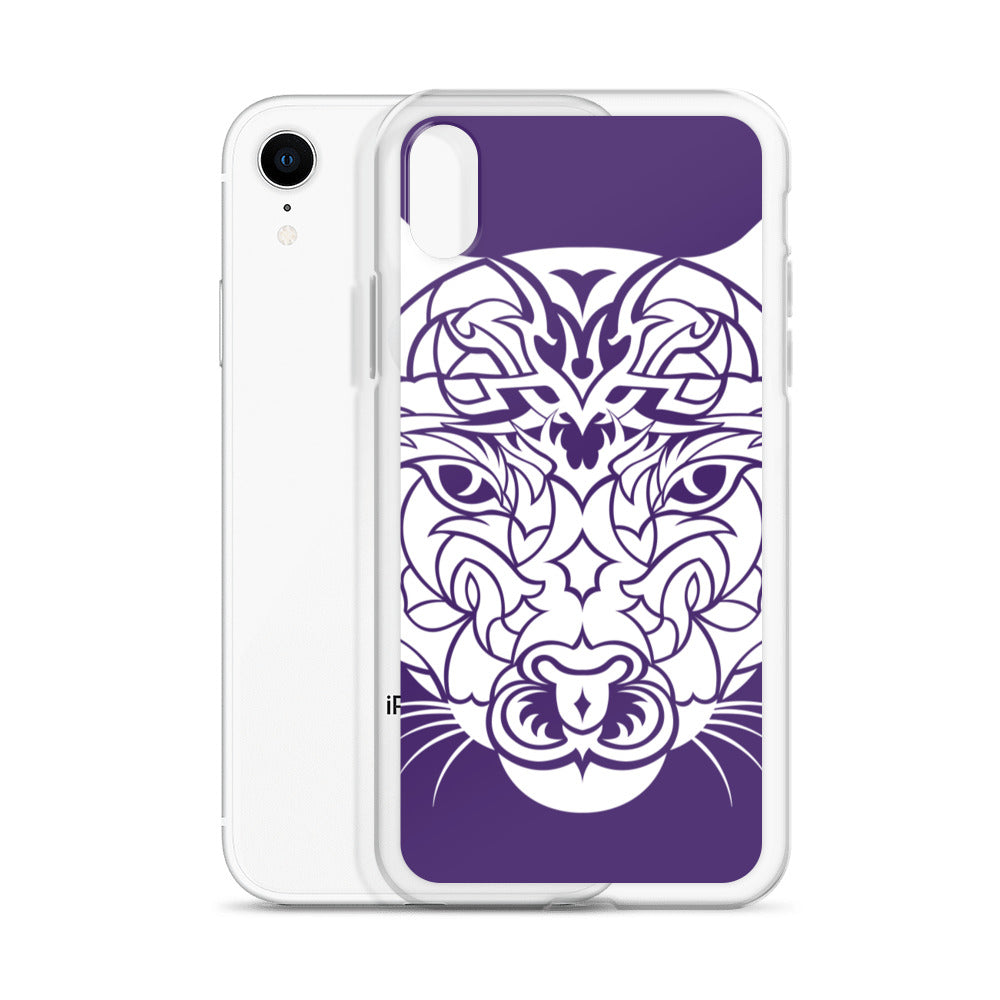 iPhone Case - Mountain Lion - Purple