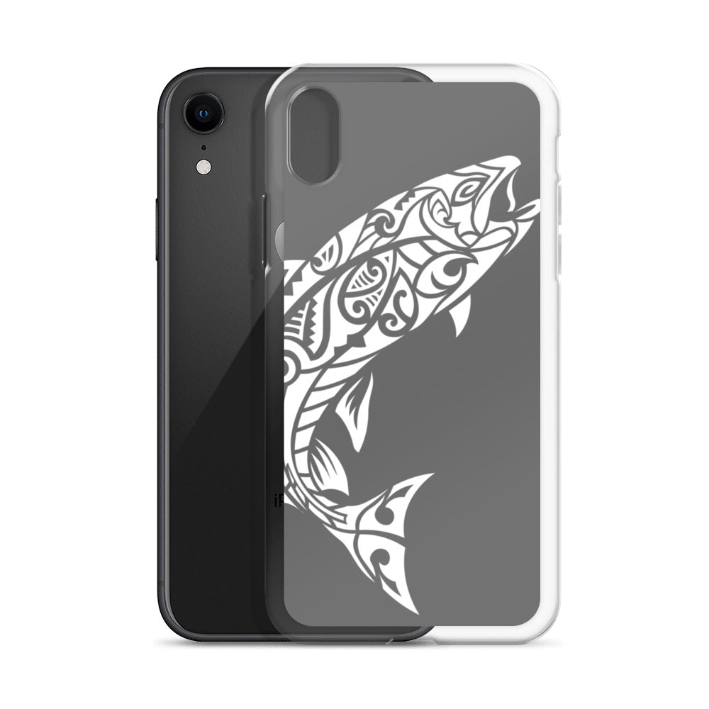 iPhone Case - Rainbow Trout - Grey