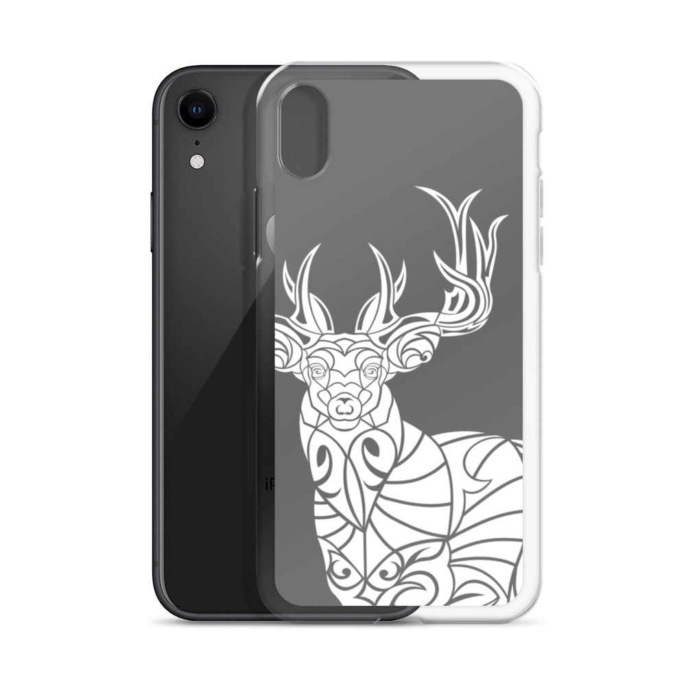 iPhone Case - Whitetail Deer - Grey