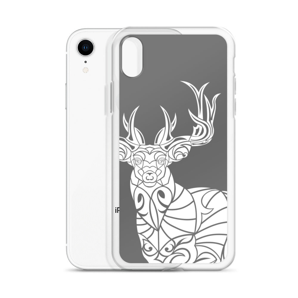 iPhone Case - Whitetail Deer - Grey