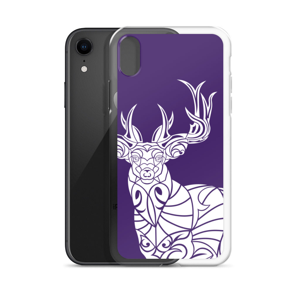 iPhone Case - Whitetail Deer - Purple