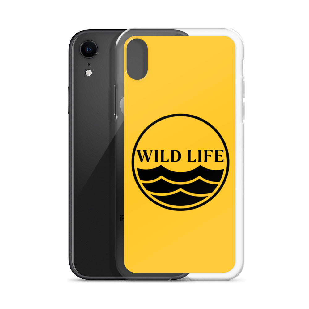 WILD LIFE iPhone Case - Yellow