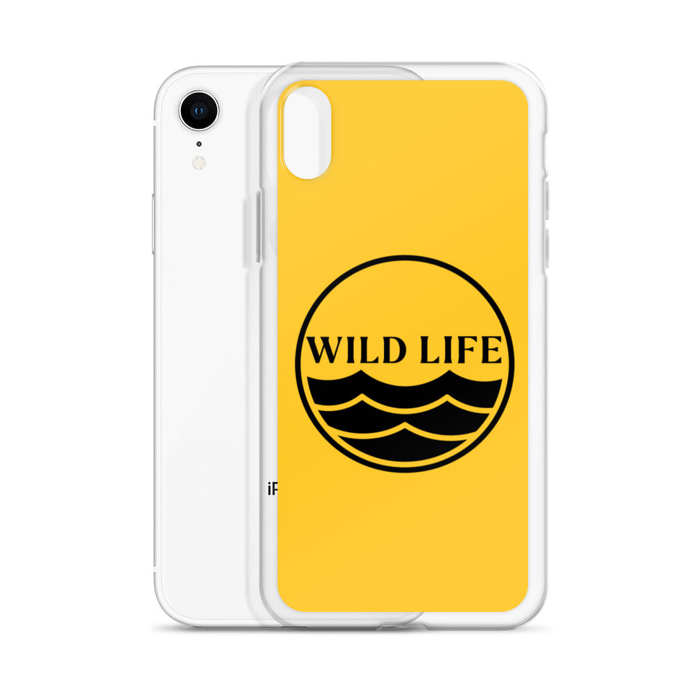WILD LIFE iPhone Case - Yellow