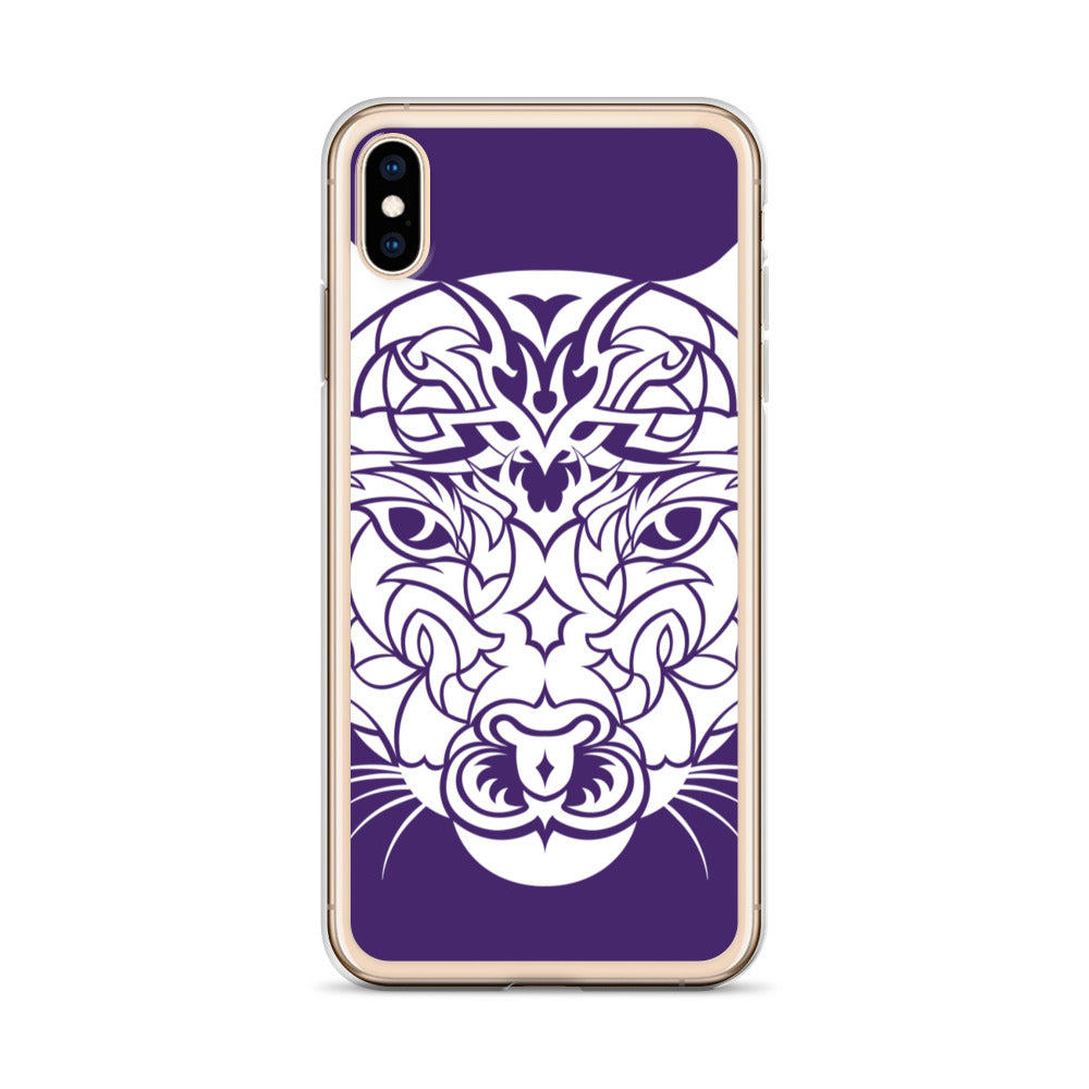 iPhone Case - Mountain Lion - Purple