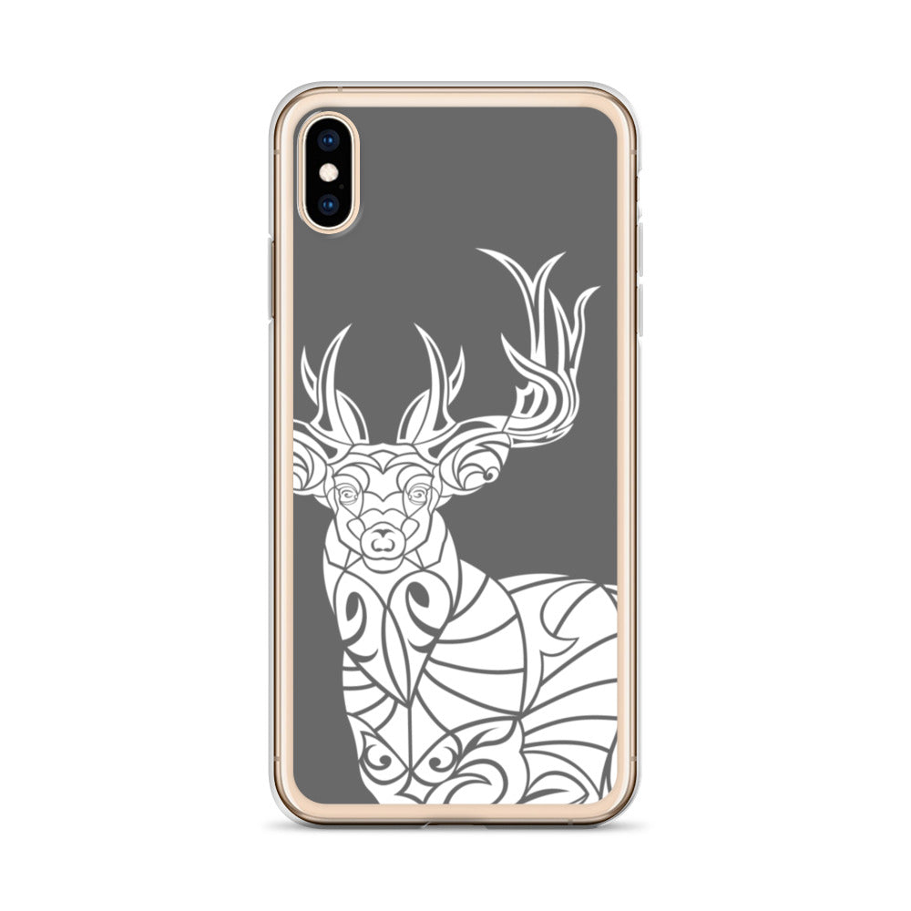 iPhone Case - Whitetail Deer - Grey