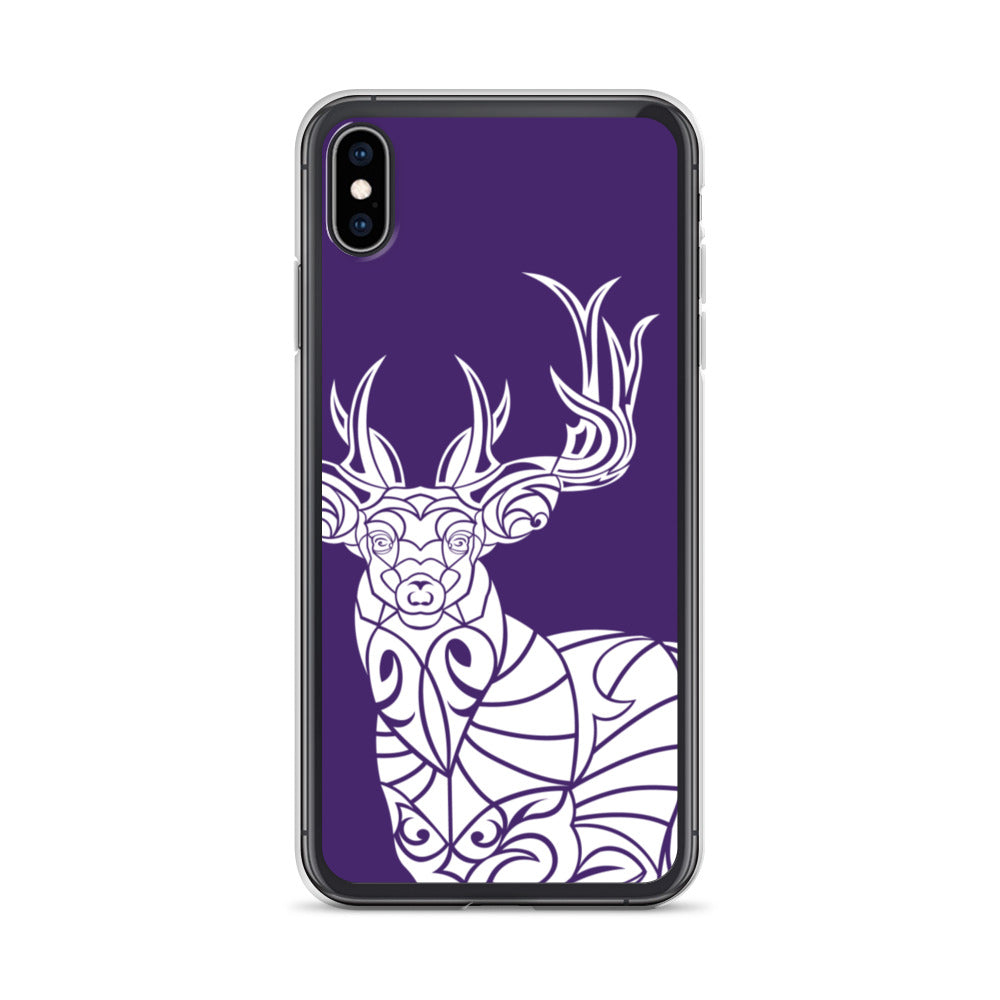 iPhone Case - Whitetail Deer - Purple