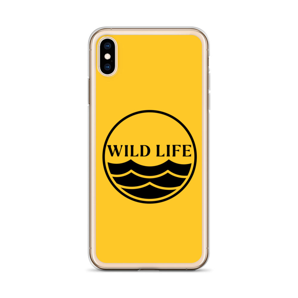 WILD LIFE iPhone Case - Yellow