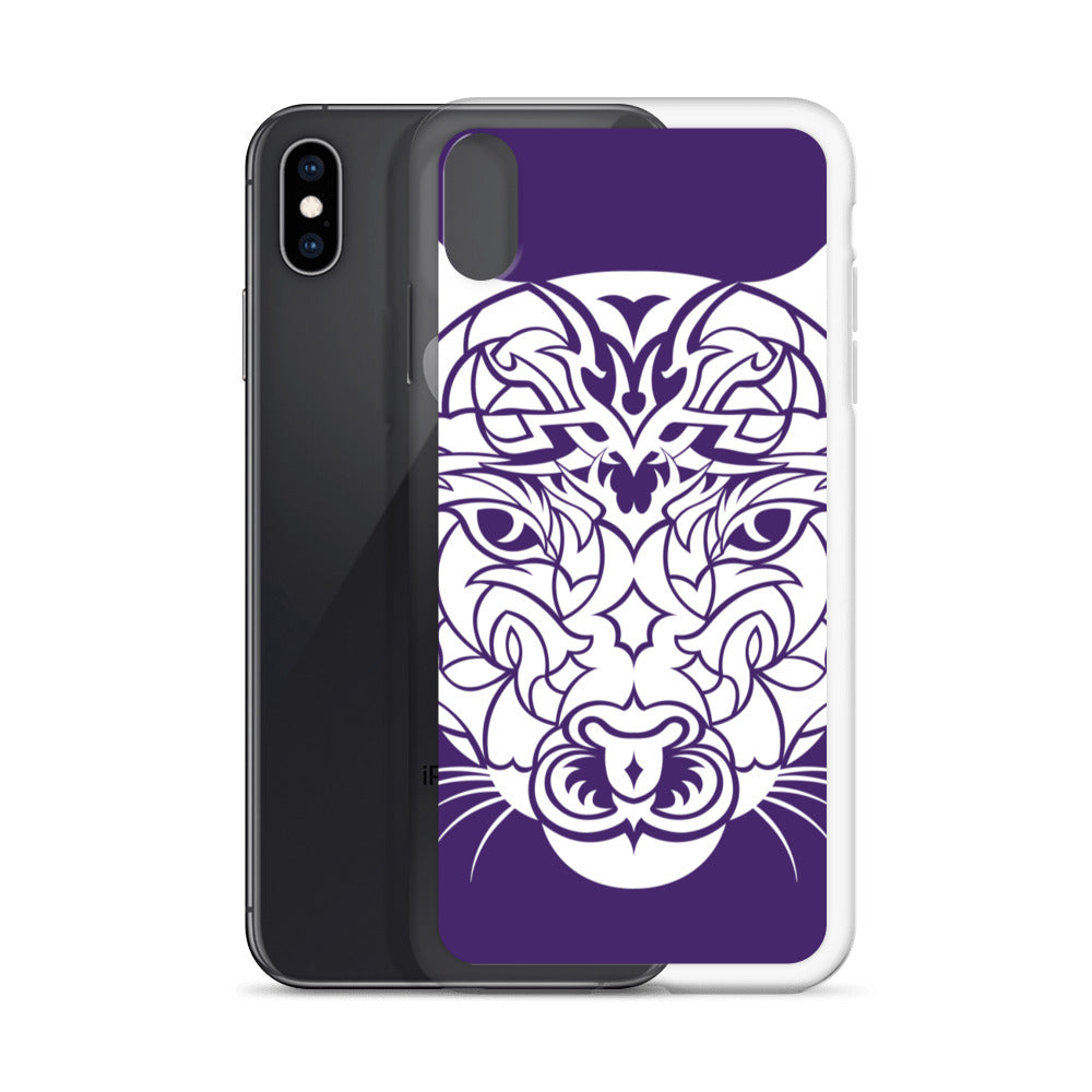 iPhone Case - Mountain Lion - Purple