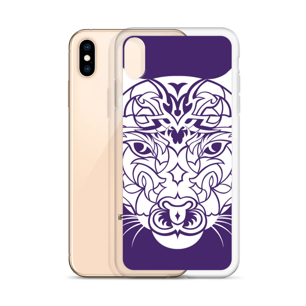 iPhone Case - Mountain Lion - Purple